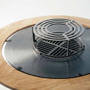 Zoom brasero plancha rond